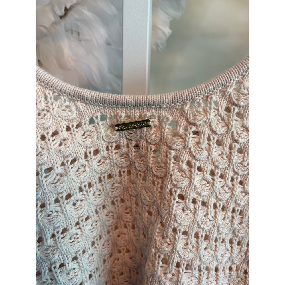 BILLABONG CROPPED CROCHET TOP SIZE S NWT - Picture 4 of 6